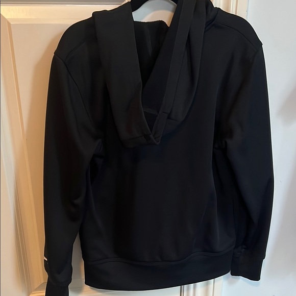 Nike Kids Black Hoodie with Red Logo - Picture 3 of 5